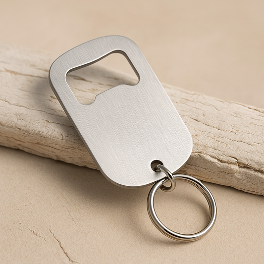 Destapador personalizable acero inox